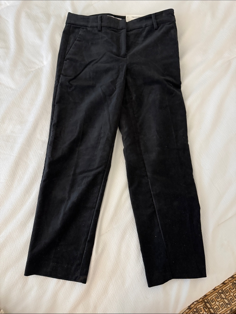 LOFT Velvet Women's Straight-Leg Trousers
